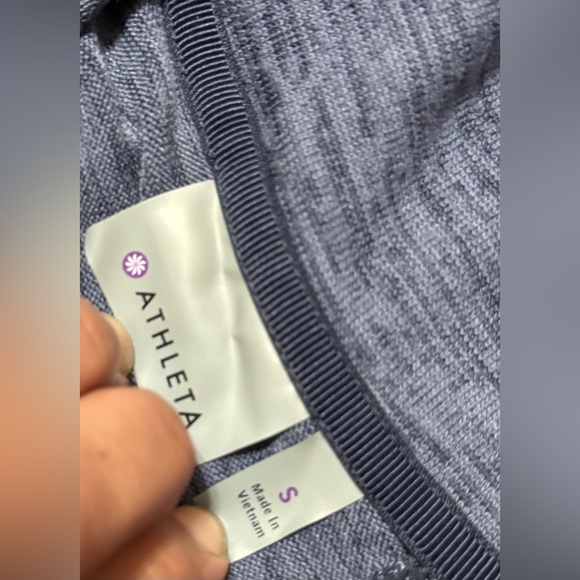 Athleta Blissful Balance Full Zip Activewear Vest, Hooded, Size S - Picture 5 of 8